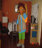 Explorer Boy Diego Mascot Character Costume