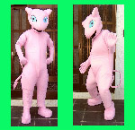 Pink Cat Pink Panther Masccot Character Costume
