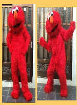 Elmo Red Monster Mascot Costume Character 