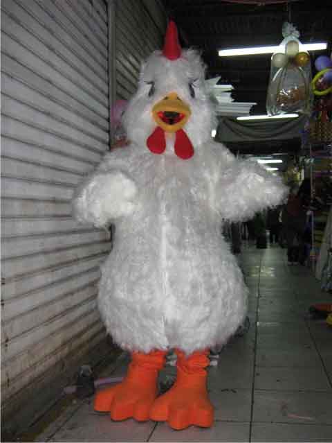 Chicken Masccot Characcter Costume