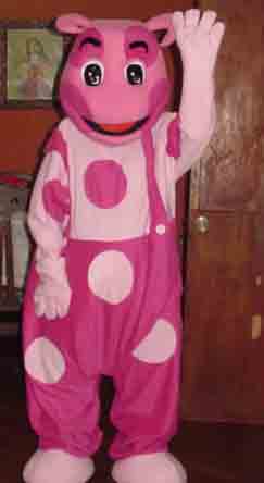 Pink Bug backyardigans Mascot Character Costume