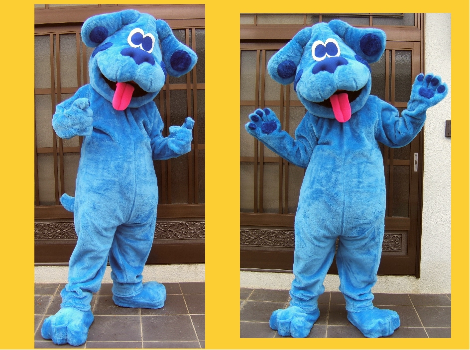 Blue Dog Blues Clues Mascot Character Costume