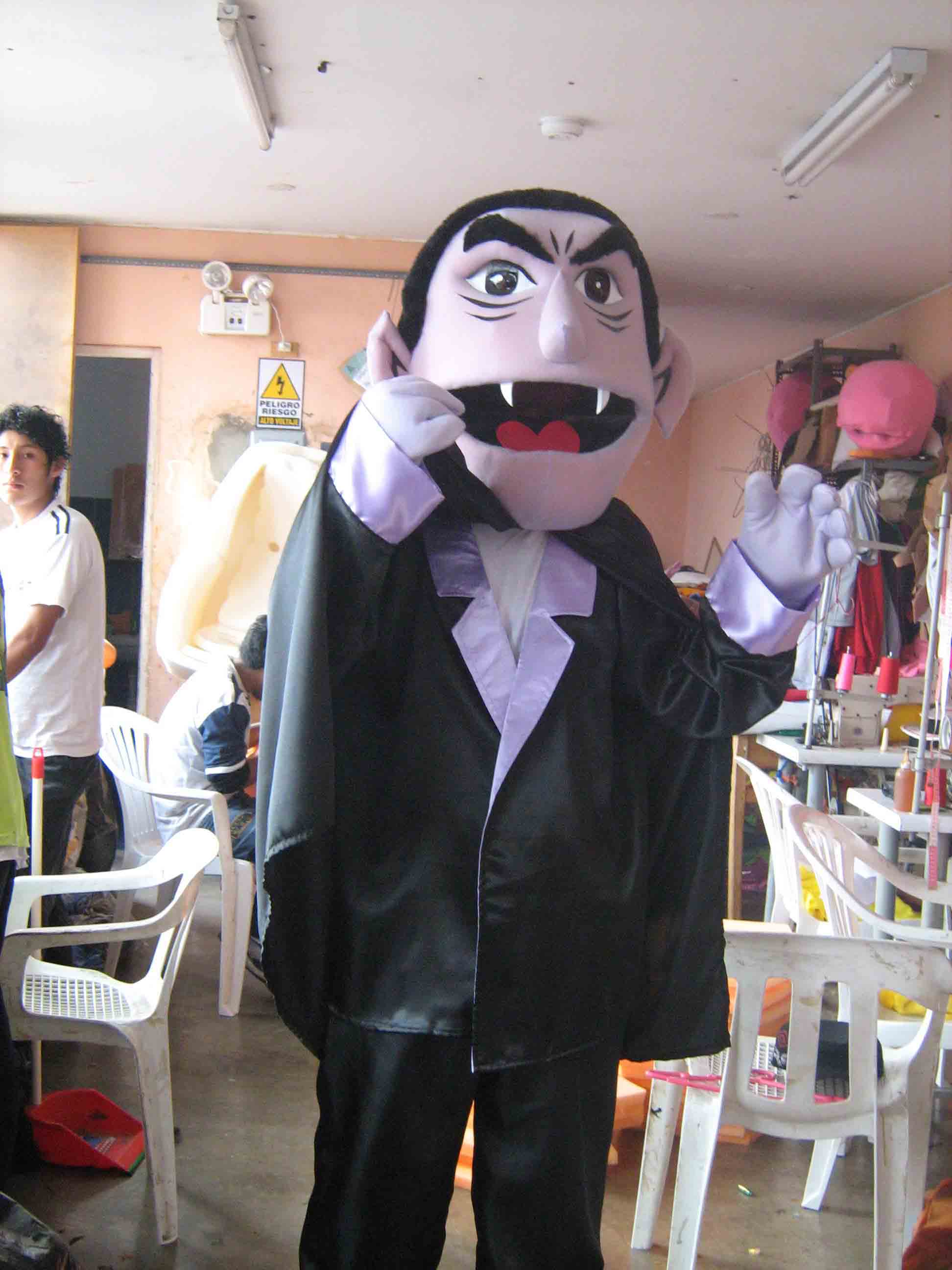 Dracula The Count Mascot