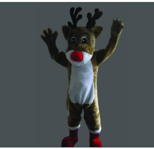 Christmas Reindeer Mascot Best Mascot