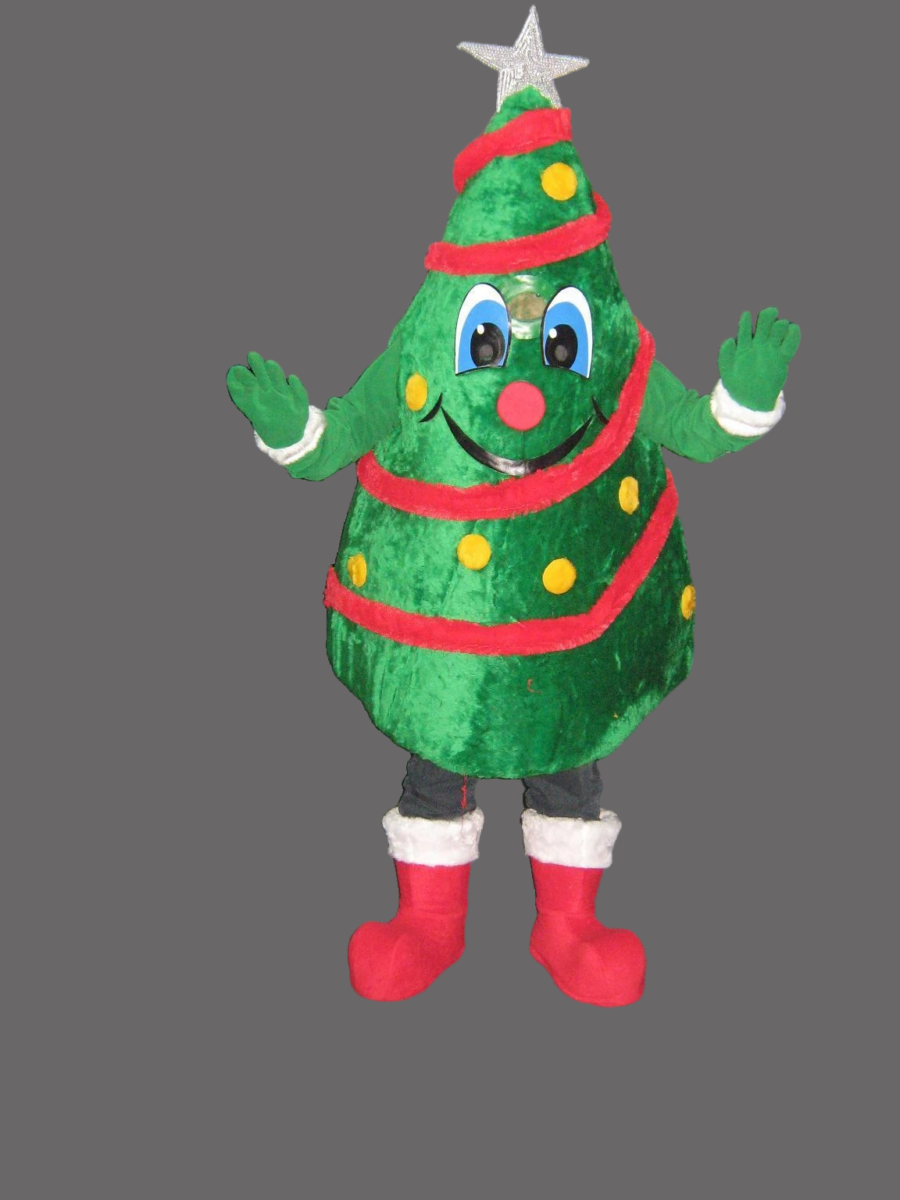 Christmas Tree Mascot Costume-Best Mascot