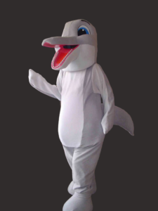 Dolphin mascot character costume-Best Mascot