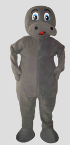 Halloween Costume Mascot Gray Seal Best Mascot
