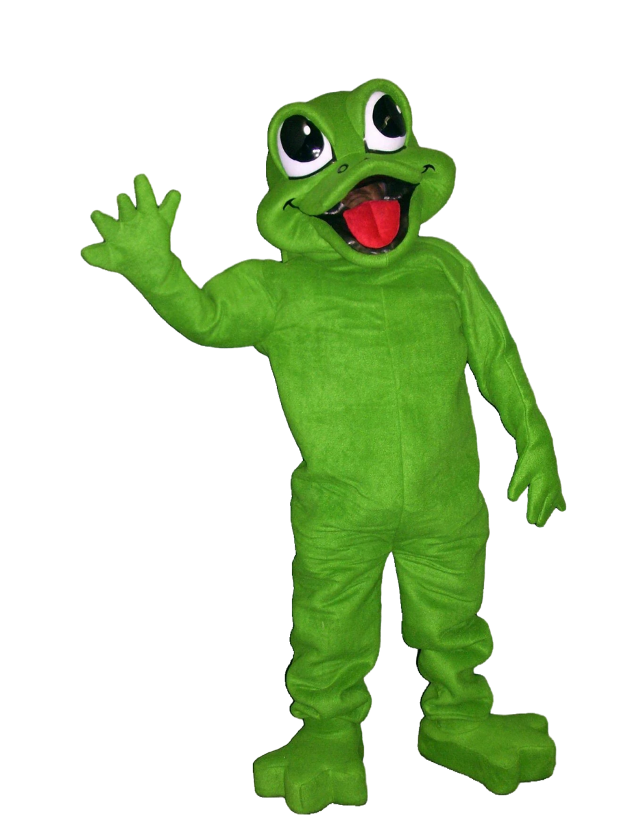 Green Frog Mascot Character Costume-Best Mascot
