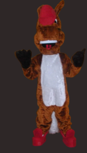 Horse with a cap mascot costume-Best Mascot