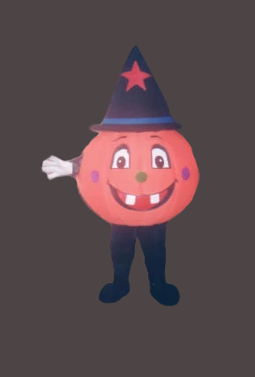 Halloween Pumpkin Mascot Costume-Best Mascot