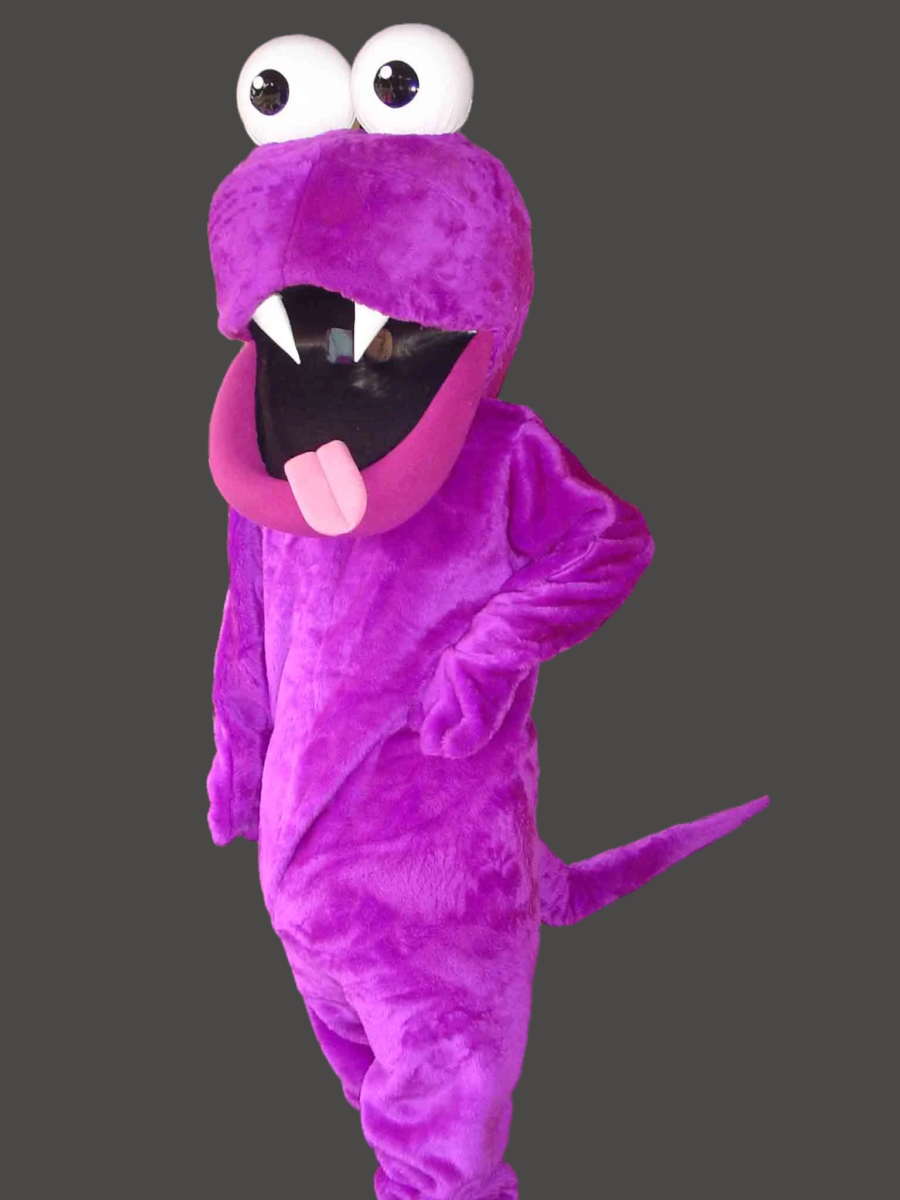 Purple Monster Mascot Costume-Best Mascot