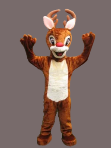 Christmas mascot costume Reindeer 2 Best Mascot