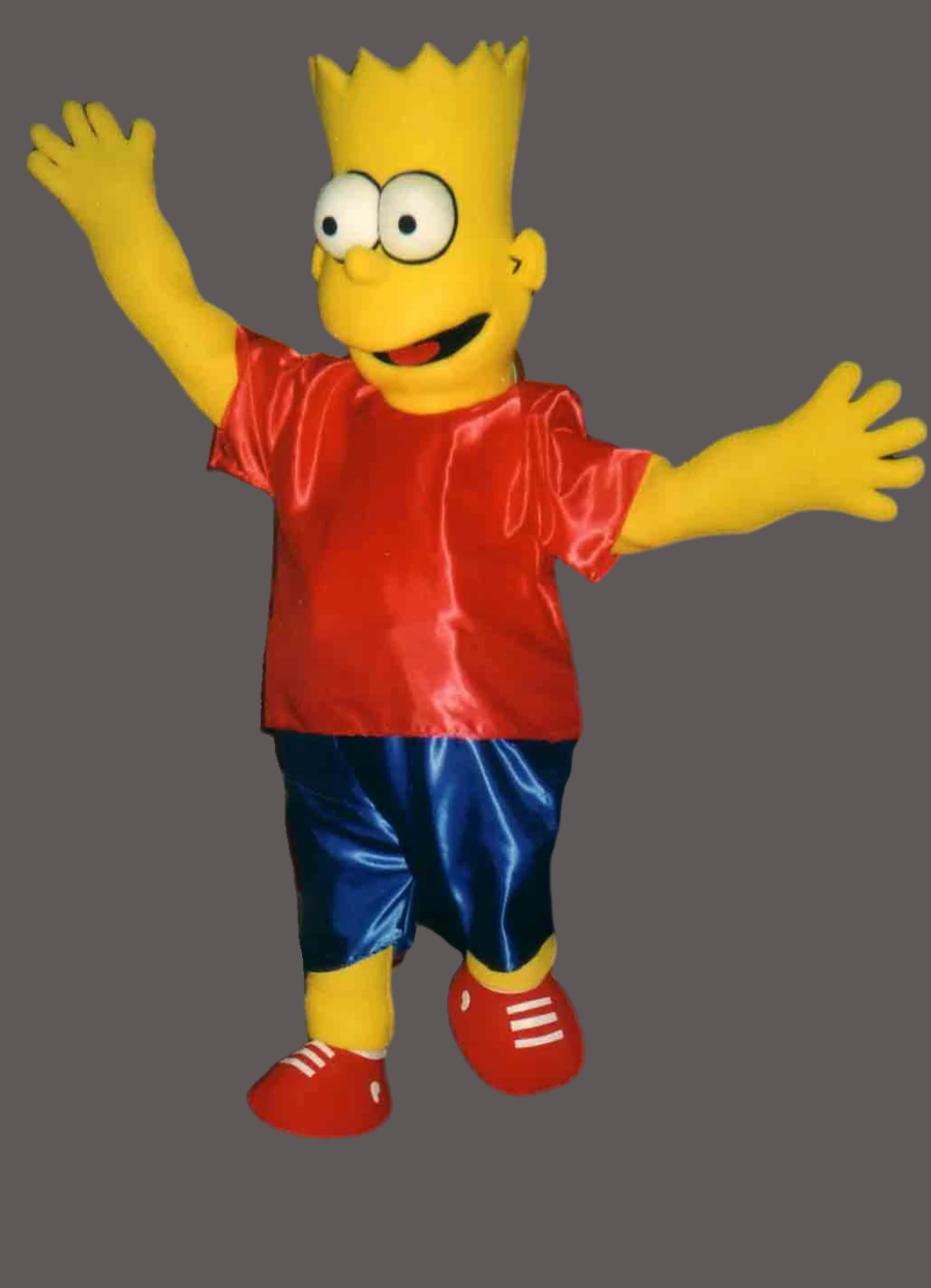 Halloween Cartoon Mascot Bart Simpson-Best Mascot