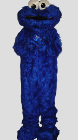 Halloween Party Mascot Costume Cookie Monster-Best Mascot