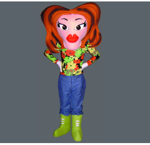 Cartoon Halloween Mascot Doll Costume Character-For Parties, character Appearances and Parades-Adult Size Best Mascot