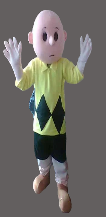 Halloween Mascot Charlie Brown Character Costume-Best Mascot