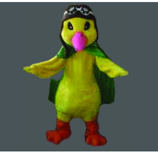 Halloween Duck Mascot Character-For Parties, character Appearances and Parades-Adult Size Best Mascot