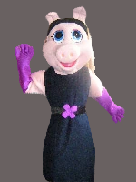 Halloween Cartoon Mascot Female Pig-Best Mascot