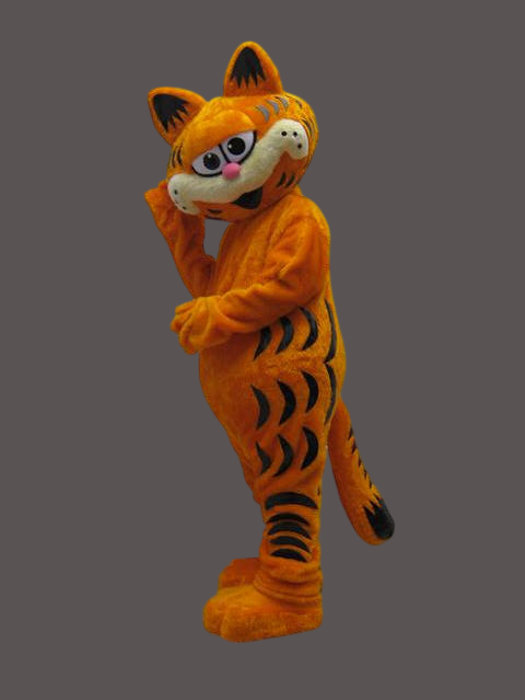 Halloween Garfield Character Costume-Best Mascot