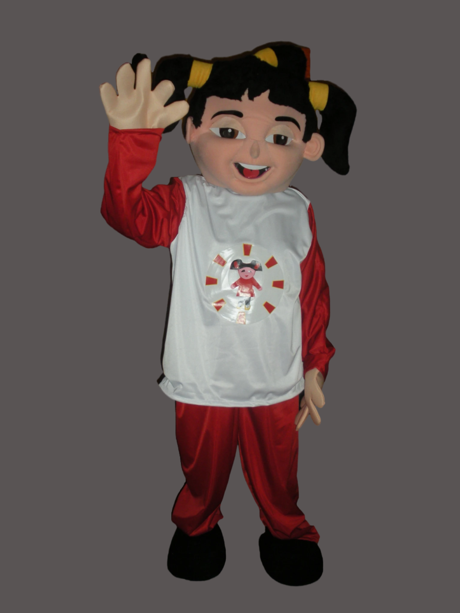 Halloween Cartoon Mascot Girl Costume Mascot-Best Mascot