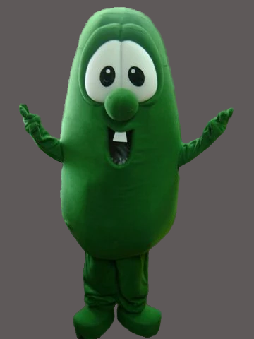 Halloween Costume Character Mascot Green Vegetable Best Mascot