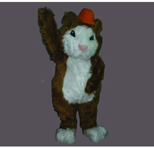 Cartoon Halloween Mascot Guinea Pig Character-For Parties, character Appearances and Parades-Adult Size Best Mascot