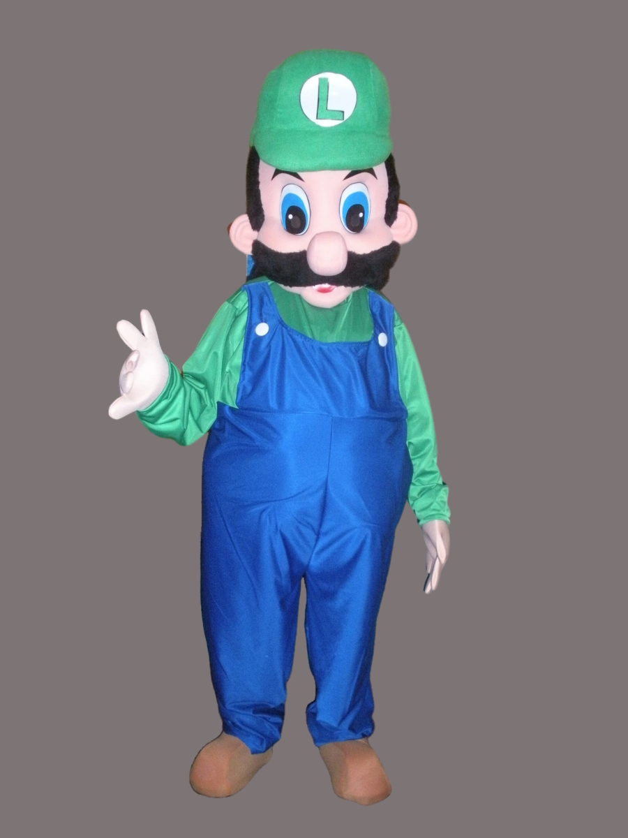 Halloween Costume Mario Brothers Louis Character-Best Mascot