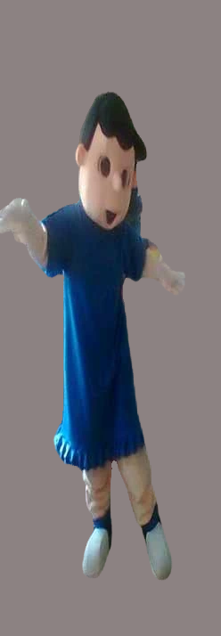 Halloween Cartoon Mascot Lucy-Charlie Brown Best Mascot