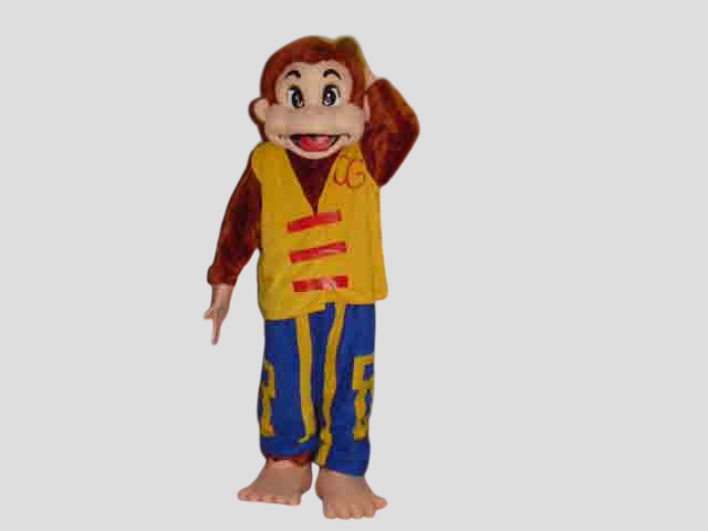 Halloween Party Mascot Costume Curious Monkey-Best Mascot