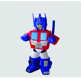 Cartoon Halloween Mascot Transform Robot Costume Character-For Parties, character Appearances and Parades-Adult Size Best Mascot