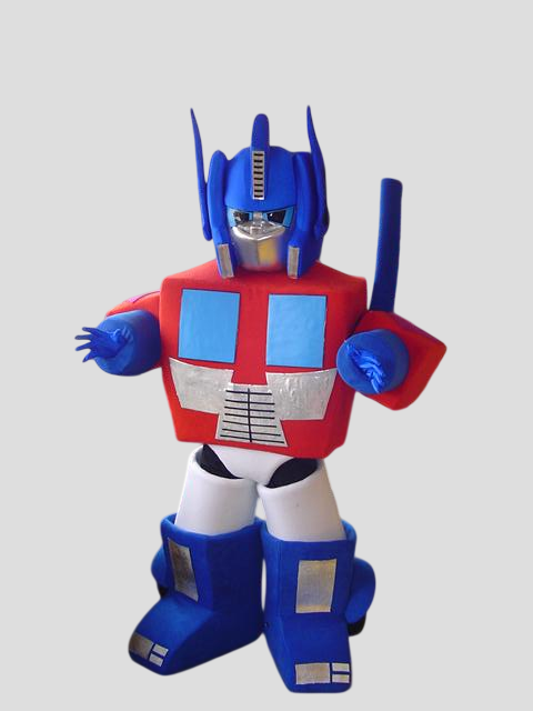 Halloween Costume mascot Optimist Transformer-Best Mascot