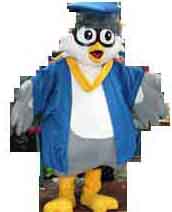 School Owl Graduation  -Best Mascot