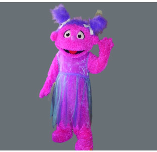 Pink Fairy Halloween Cartoon Mascot Costume Best Mascot
