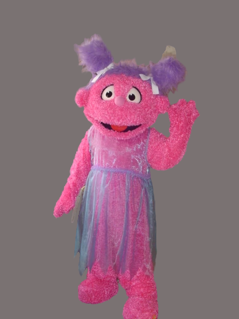 Pink Fairy Halloween Cartoon Mascot Abby-Best Mascot