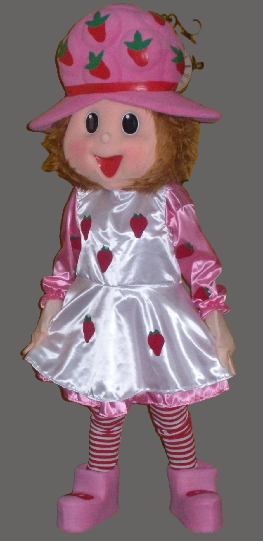 Halloween Mascot Costume Strawberry Short Cake Mascot-Best Mascot